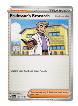 2025 Professor's Research #122 Prismatic Evolutions