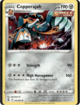 2021 Copperajah #192 Fusion Strike