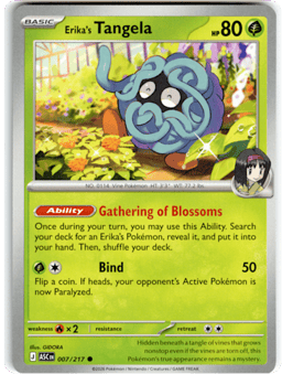 2026 Erika's Tangela #7 Ascended Heroes