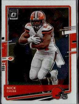 2020 Nick Chubb #27 Donruss Optic