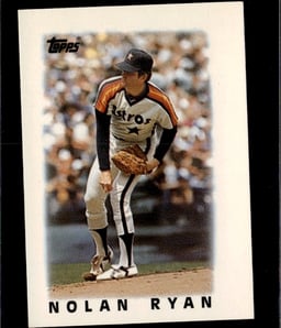 1986 Nolan Ryan #43 Major League Leaders