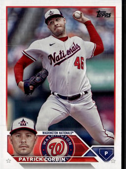 2023 Patrick Corbin #US172 Topps Update