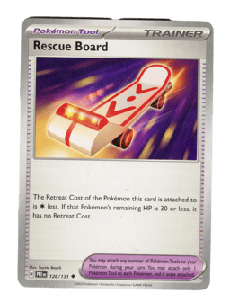 2025 Rescue Board #126 Prismatic Evolutions