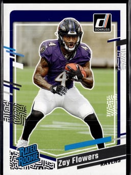 2023 Zay Flowers #307 Donruss