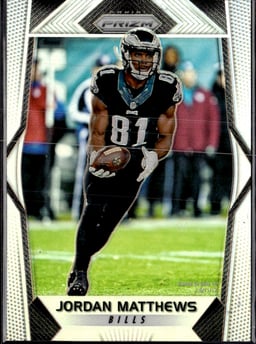 2017 Jordan Matthews #102 Prizm