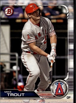 2019 Mike Trout #1 Bowman