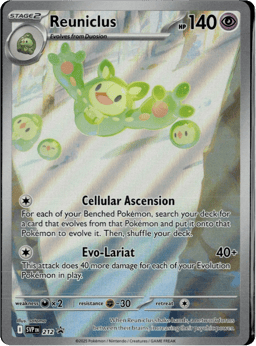 2023 Reuniclus #212 Scarlet & Violet Black Star Promos