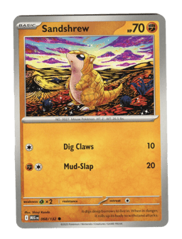 2025 Sandshrew #68 Mega Evolution