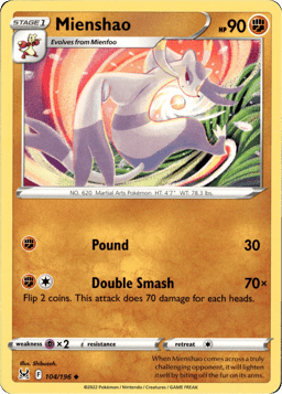 2022 Mienshao #104 Lost Origin