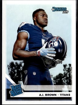 2019 A.J. Brown #314 Rated Rookie