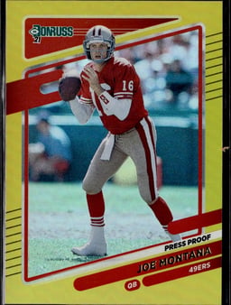 2021 Joe Montana #57 Press Proof