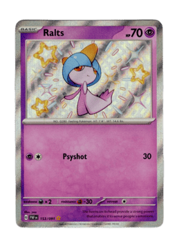2024 Ralts #153 Paldean Fates