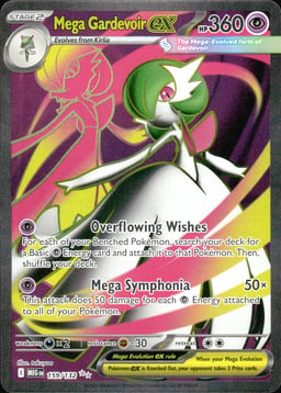 2025 Mega Gardevoir #159 Mega Evolution