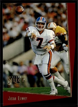 1993 John Elway #34 Score Select