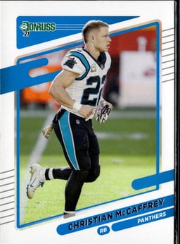 2021 Christian McCaffrey #219 Donruss