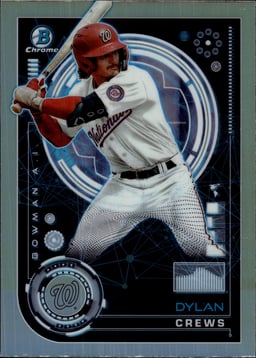 2024 Dylan Crews #BAI-13 Bowman Chrome AI