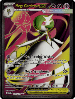 2025 Mega Gardevoir #159 Mega Evolution