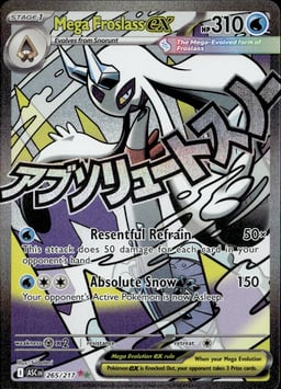 2026 Mega Froslass ex #265 Ascended Heroes