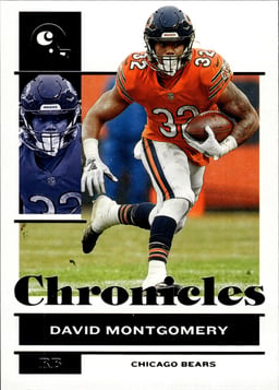 2021 David Montgomery #20 Chronicles