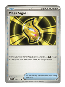 2025 Mega Signal #121 Mega Evolution