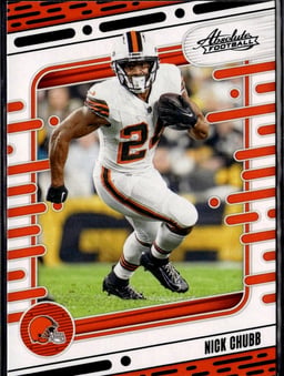 2024 Nick Chubb #23 Absolute