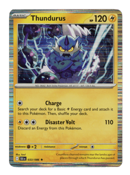 2025 Thundurus #33 Black Bolt
