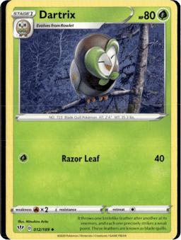 2020 Dartrix #12 Darkness Ablaze