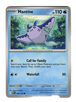 2025 Mantine #32 Mega Evolution