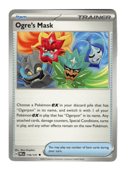 2025 Ogre's Mask #118 Prismatic Evolutions