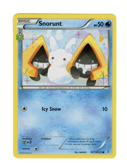 2016 Snorunt #RC7 Generations