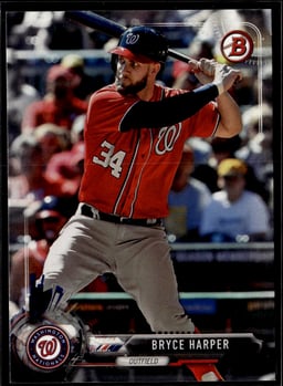 2017 Bryce Harper #3 Bowman