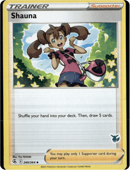 2020 Shauna (Eevee Stamped) #240/264 Miscellaneous Cards & Products