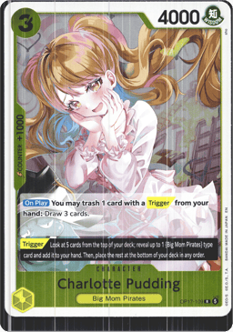 2026 Charlotte Pudding (foil) #109 The World's Strongest Warriors