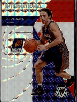 2019 Steve Nash #6 Mosaic International Men of Mastery