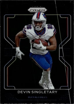 2021 Devin Singletary #118 Prizm