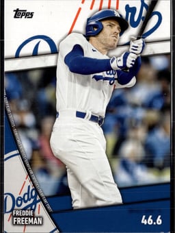 2024 Freddie Freeman #SS-3 Topps Significant Statistics