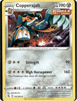2021 Copperajah #192 Fusion Strike