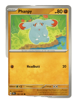 2024 Phanpy #102 Surging Sparks