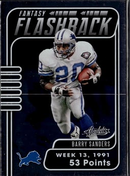 2020 Barry Sanders #FF-BS Absolute Fantasy Flashback