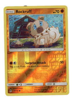 2018 Rockruff #75 Forbidden Light