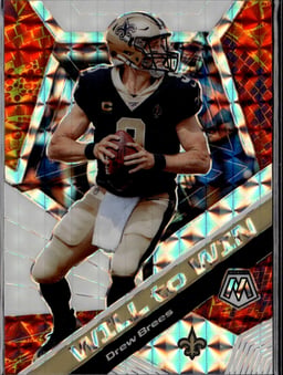 2020 Drew Brees #WW15 Mosaic Will to Win