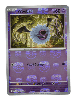 2025 Woobat  (Master Ball) #036 White Flare