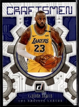 2021 LeBron James #3 Donruss Craftsmen