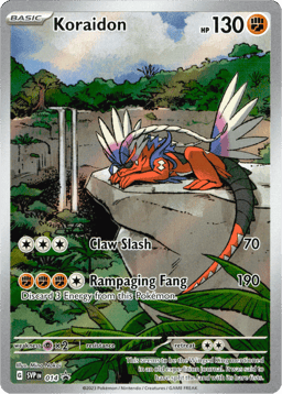 2023 Koraidon #14 Scarlet & Violet Black Star Promos