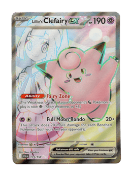 2025 Lillie's Clefairy ex #173 Journey Together