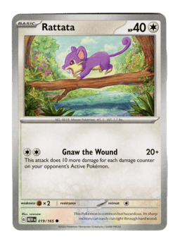2023 Rattata #19 151