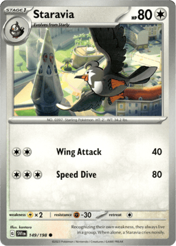 2023 Staravia #149 Scarlet & Violet