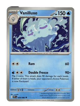 2025 Vanilluxe #29 White Flare