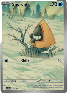 2026 Snorunt #227 Ascended Heroes