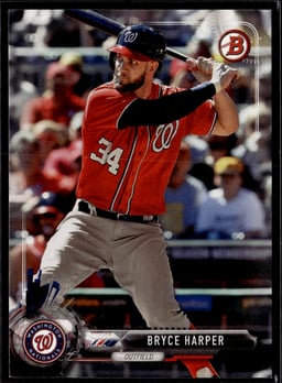 2017 Bryce Harper #3 Bowman